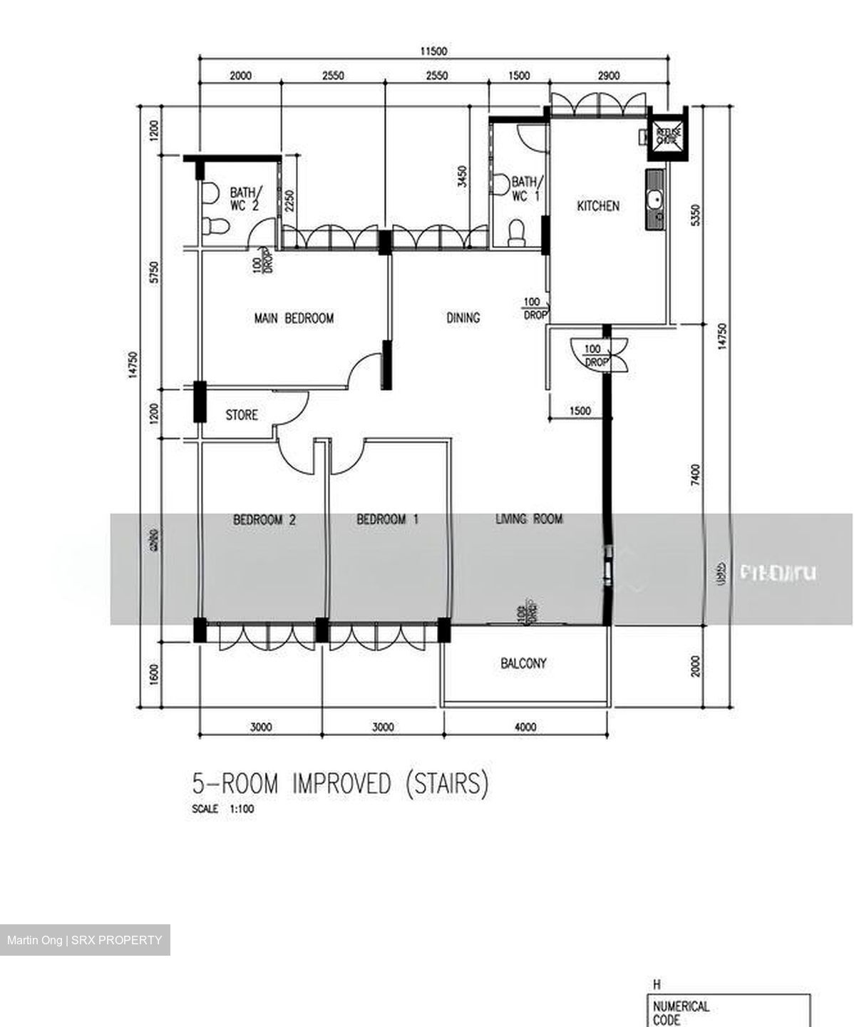 Blk 310 Serangoon Avenue 2 (Serangoon), HDB 5 Rooms #610562331